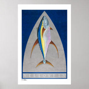 Posters, impressões e quadros do atum amarelo