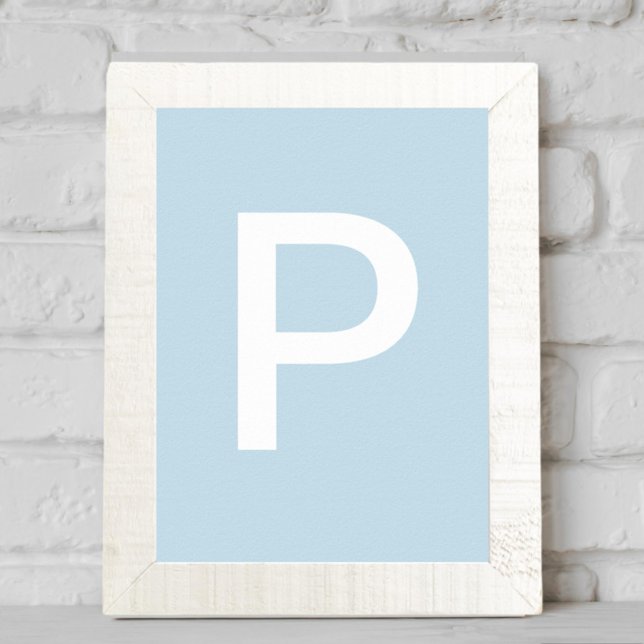 posters kid letter initial nursery (Criador carregado)
