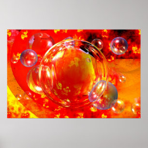 Posters modernos de Impressão de pintura Abstrato 