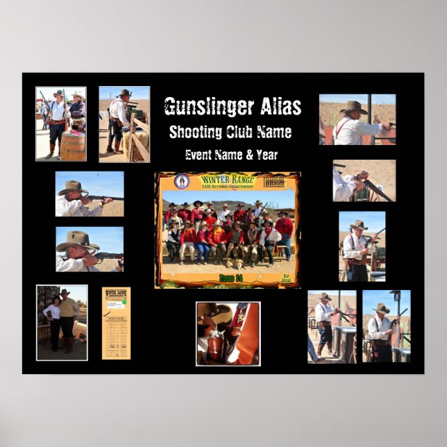 Posters Personalizados de Evento de Fotografia de  (Frente)