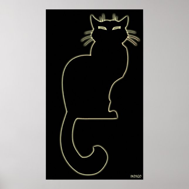Posters Poster de Impressões de Lover de Gato Pret (Frente)