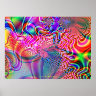 POSTERS PSICADÉLICOS TRIPPY GROOVY - A MELHOR ART