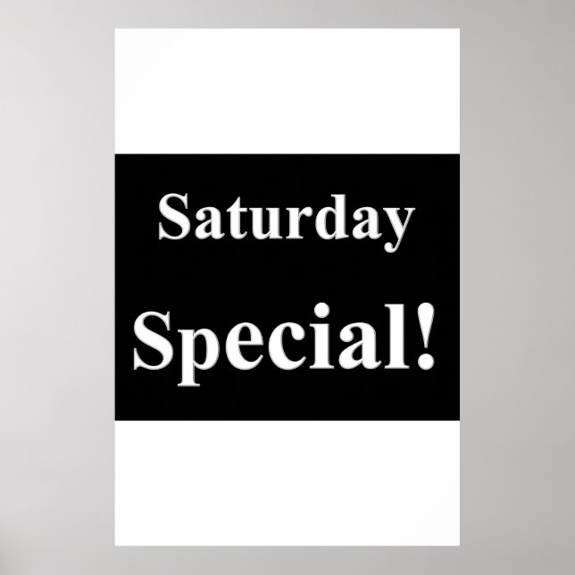 Posters Salon Barbershop Sábado Especial (Frente)