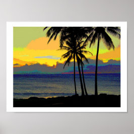 Posters solares Vintage Hawaii
