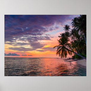 posters Sunset de Praia