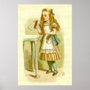 POSTERS VINTAGE - ALICE IN WONDERLAND BEBE-ME ARTE