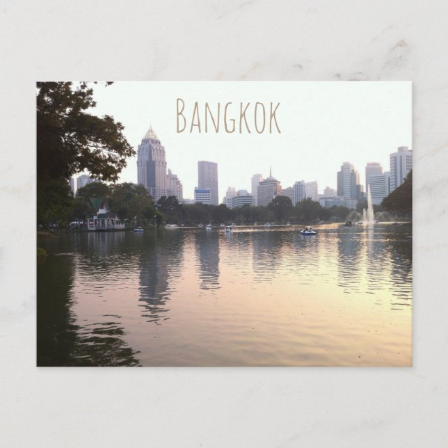Postkarte "Bangkok" / cartão postal "Bangkok" (Frente)