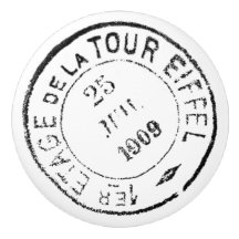 Postmark em Torre Eiffel 1909