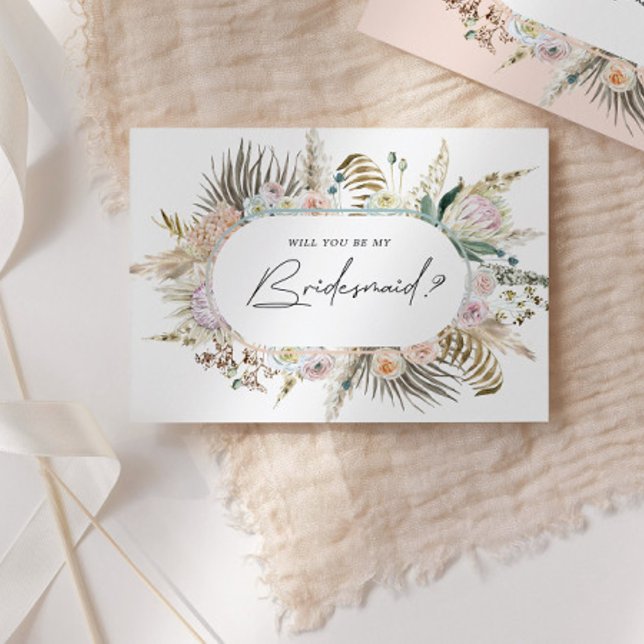 Posto de Convite da Bohemian Elegant Floral Brides (Criador carregado)