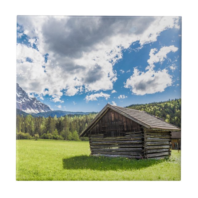 Posto Zugspitze Alm Panorama Garmisch-Partenkirche (Frente)