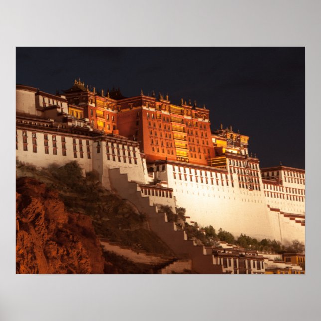 Potala Palace Tibet Poster (Frente)