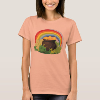 Pote de camiseta Dourada
