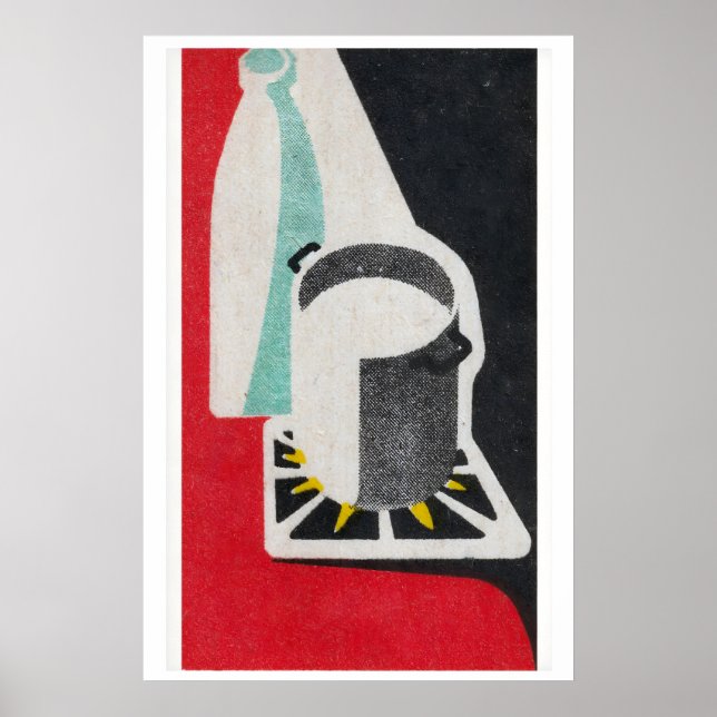 Pote de Leite - Impressão Caixa de Fósforos - Arte (Frente)