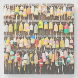 Potes de lagosta náutica Porta copos de pedra