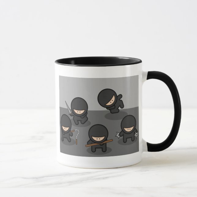 Pouca caneca de café de Ninja (Direita)