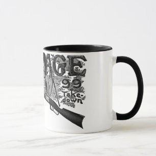 Pouca caneca desmontável selvagem do anúncio