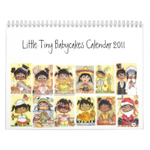 Pouco calendário minúsculo 2011 de Babycakes