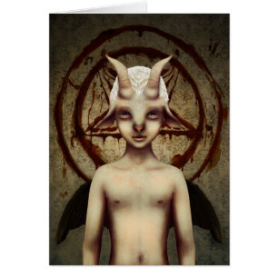POUCO cartão de BAPHOMET