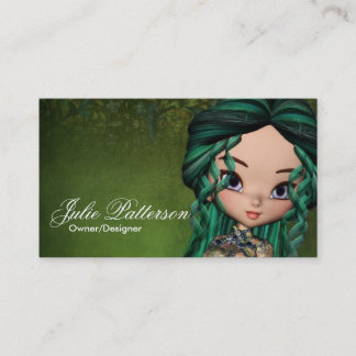 Pouco cartão de visita asiático 2 da fantasia da