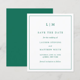 Poupança de Casamento Simples Esmeralda Verde Save