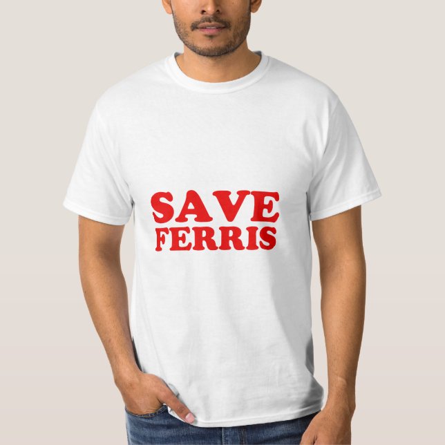 Poupe a Camisa dos Homens Ferris Engraçada (Frente)