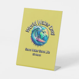 Poupe Água, Salve A Vida. Dia Mundial da Água.