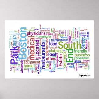 Povo.com Poster de South End