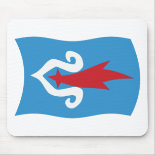 Povos Ainu Bandeira Mousepad