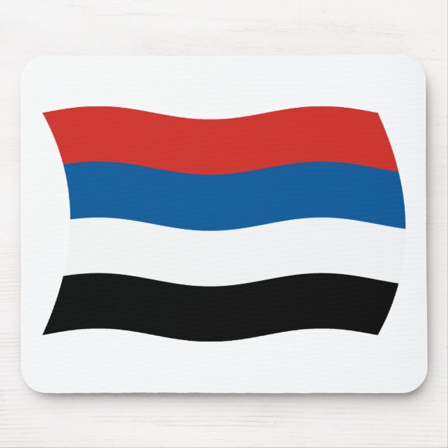 Povos Indígenas da Bandeira da Colômbia Mousepad (Frente)