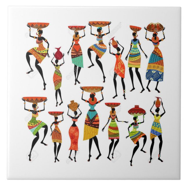 Povos tribais africanos (Frente)