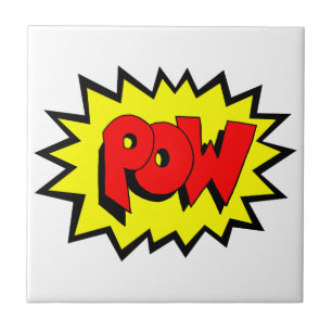 POW - Pop de arte do livro em quadrinhos