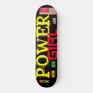 POWER GIRL Skateboard