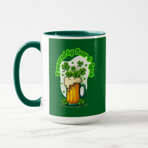 Powered by Beer St Patrick’s Day Shirt – caneca