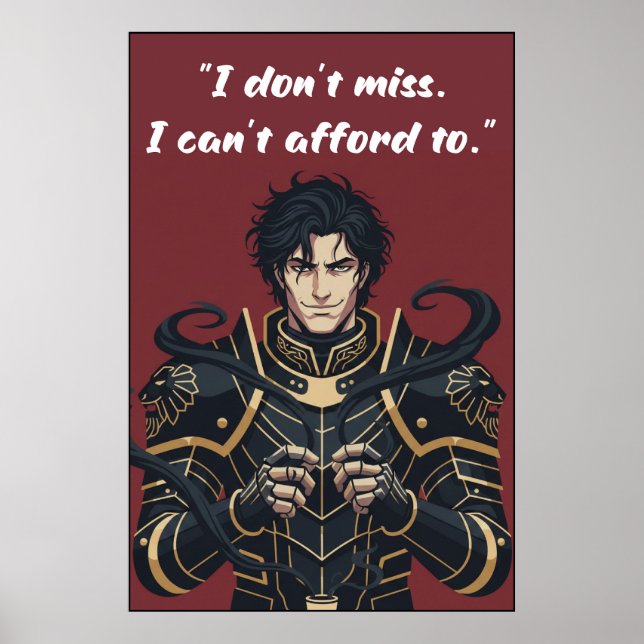 Powerless Book Quote Poster (Frente)