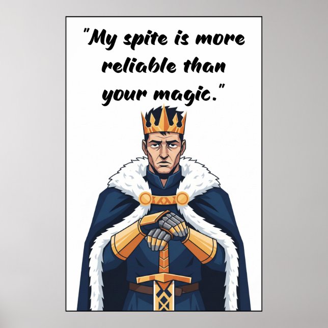 Powerless Book Quote Poster (Frente)