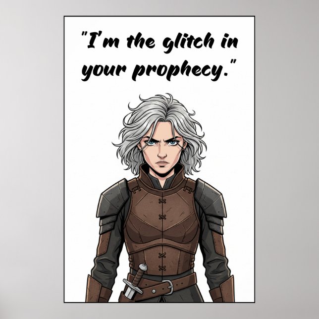 Powerless Quote Poster (Frente)