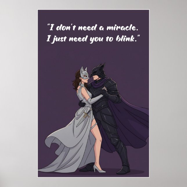 Powerless Quote Poster (Frente)