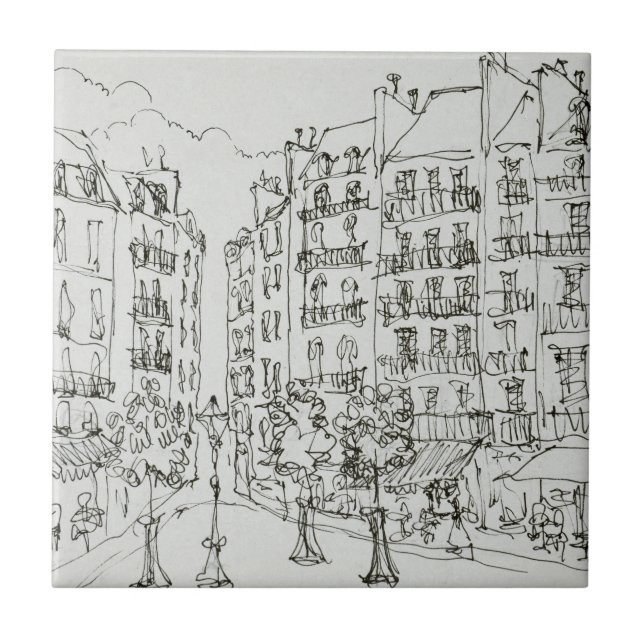 Praça Dauphine, Ilha da Cidade | Paris, França (Frente)