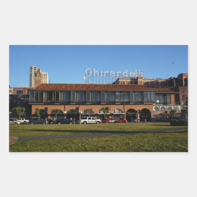 Praça de São Francisco Ghirardelli nº 2 adesivos (Frente)