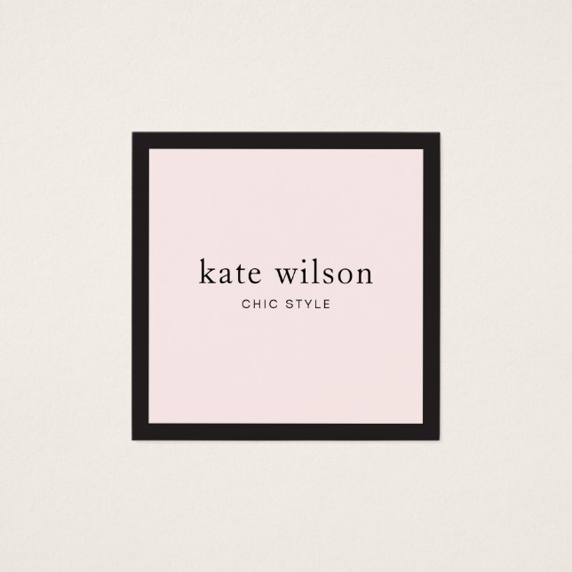 Praça Profissional de Rosas claro Elegante Moderna (Frente)