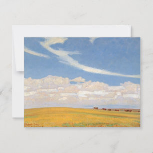 Pradaria Depois da Tempestade por Maynard Dixon, A
