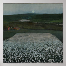 Prado de Flores no Norte - Impressão de Arte Fina