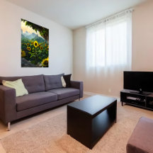 Prado dos girassóis | AI Art Poster