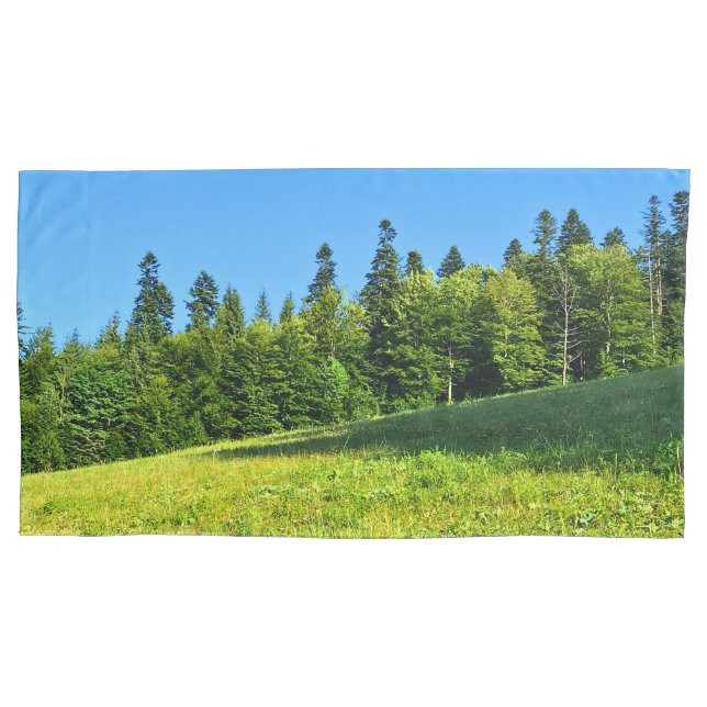 Prado Verde dos Cárpatos – Impressão de Montanha d (Frente-Esquerda)