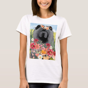 PRAGA EM PRETO-LUZ - Camisetas de cão de Vaca Azul