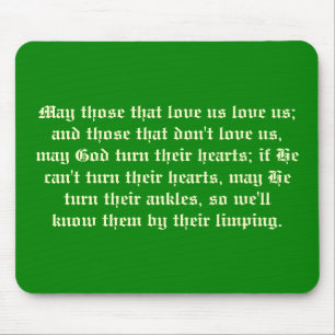 Praga irlandesa Mousepad