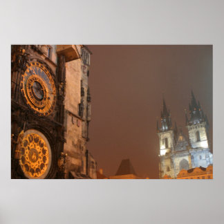 Praga na Noite impressão