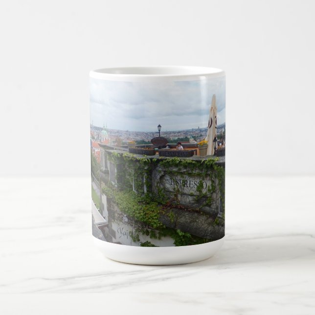Praga / Praga caneca personalizada - escolha estil (Centro)