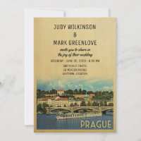 Praga Weding República Checa Convite