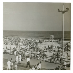 Praia aglomerada